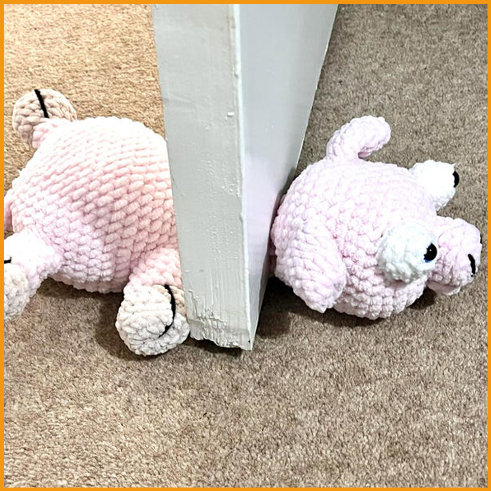 Pig door stop,